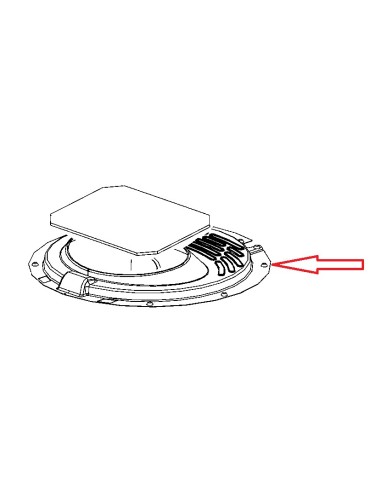 Réflecteur de Couvercle pour Friteuse Moulinex