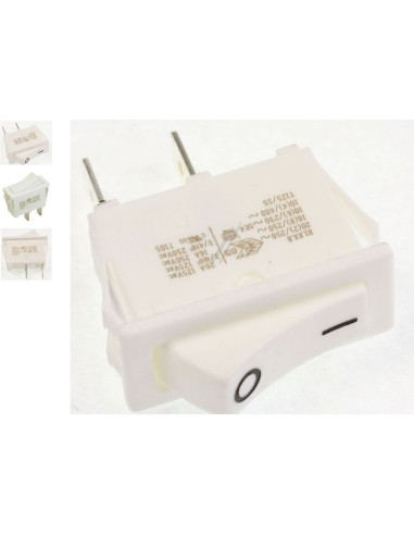 Interrupteur 1 Pole Sans Ampoule 16A/250V