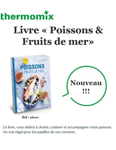 Livre Poissons et Fruits de Mer pour Thermomix Vorwerk