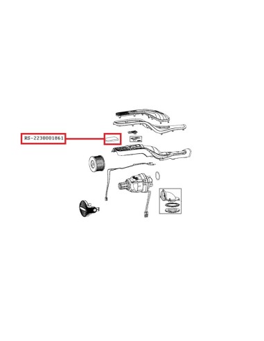 Filtre Mousse pour Aspirateur à Main Air ROWENTA