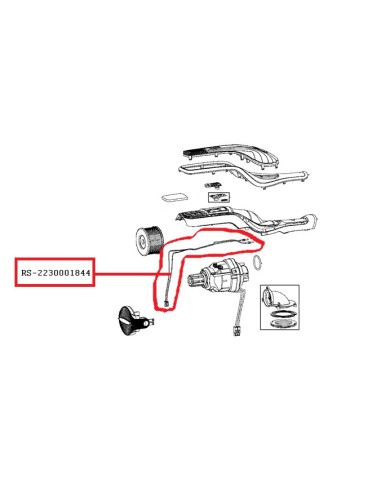 Faisceau Electro Brosse pour Aspirateur à Main Air ROWENTA 