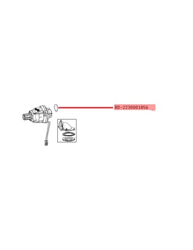 Joint Avant Moteur pour Aspirateur à Main Air ROWENTA