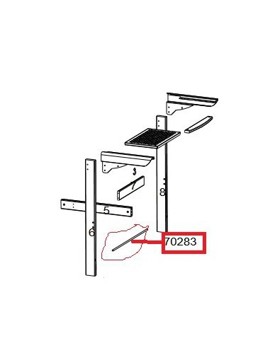 Axe de Roue pour Barbecue CAMPINGAZ