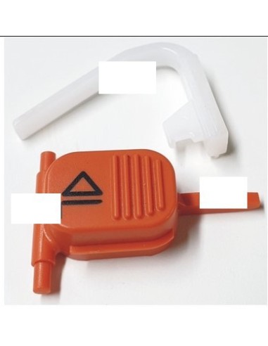 Bouton Verrou+ Levier Orange pour Aspirateur ROWENTA