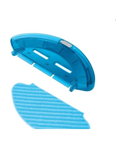 Réservoir + Serpillière Bleu x4 pour Aspirateur Robot ROWENTA 