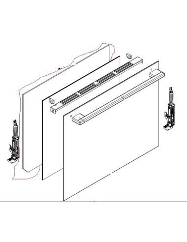 Vitre Intérieur pour Four GORENJE 