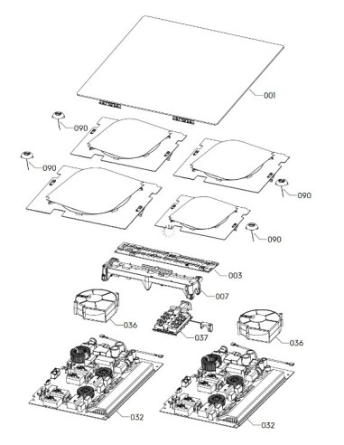 Carte Electronique Configurée pour Plaque à...