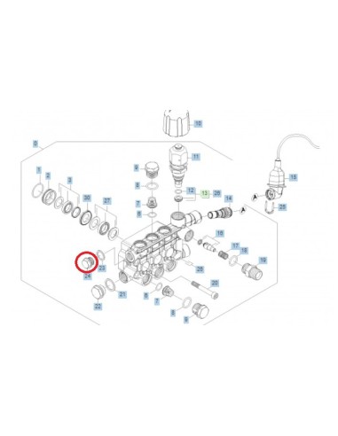 Verschlussstopfen G 3/8 pour Nettoyeur Haute Pression KARCHER 