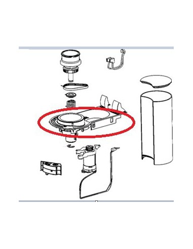Capot Chassis pour Machine à  Café  Expresso Nespresso KRUPS 