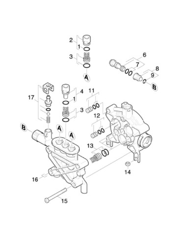 Débordement CPL D6.0 PUR  pour Nettoyeur Haute Pression KARCHER