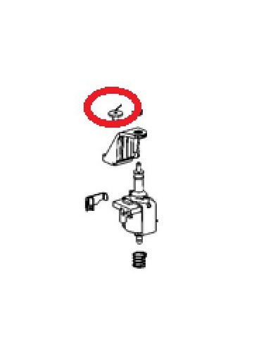 Agrafe Support Pompe pour Machine à Café Expresso Nespresso KRUPS