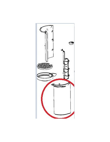 Enjoliveur Droite pour Machine à Café Expresso Nespresso KRUPS 