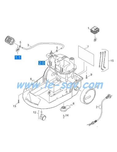 Roue nettoyeur vapeur Karcher K1501