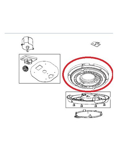 Support Tournant pour Purificateur D'Air ROWENTA