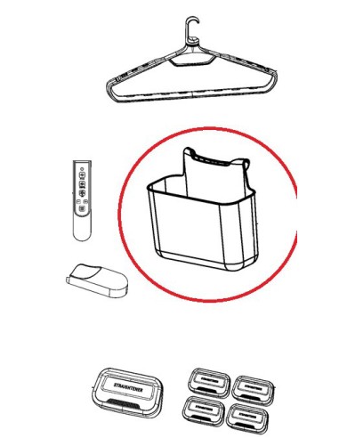 Boite Rangement pour Cabine de Défroissage ROWENTA 