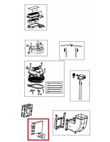Résistance + Thermostat Fusible pour Cabine de Défroissage ROWENTA 