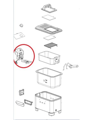 Résistance pour Friteuse MOULINEX
