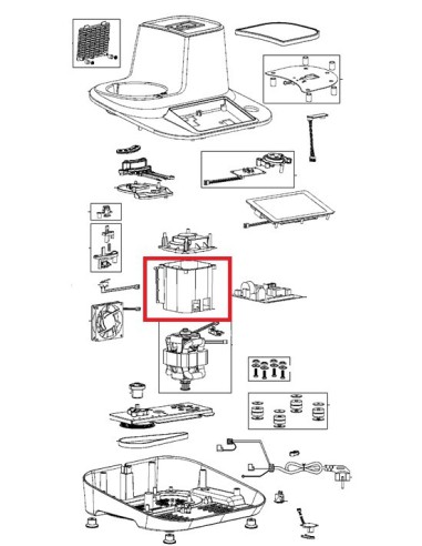 Carte Moteur pour Robot Chauffant Moulinex