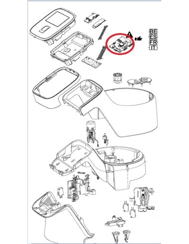 Carte Electronique pour Robot Moulinex