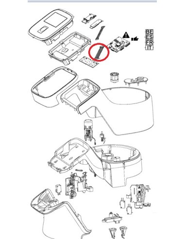 Faisceau Fil x11 pour Robot Moulinex 