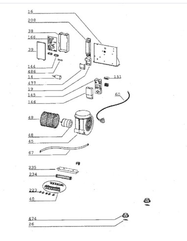 Volute pour Hotte Brandt