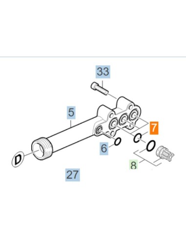 Couvercle d'aspiration pour le remplacement pour Nettoyeur Haute Pression KARCHER 