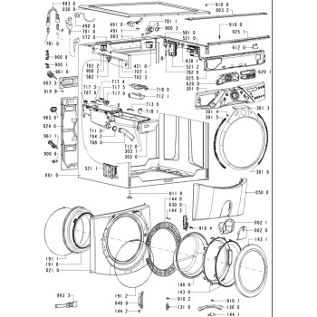 MANCHETTE pour Lave Linge WHIRLPOOL