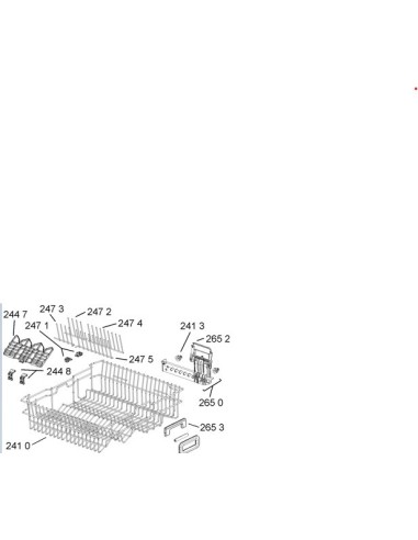 Palier Supérieur Grey Ikea pour Lave Vaisselle WHIRLPOOL
