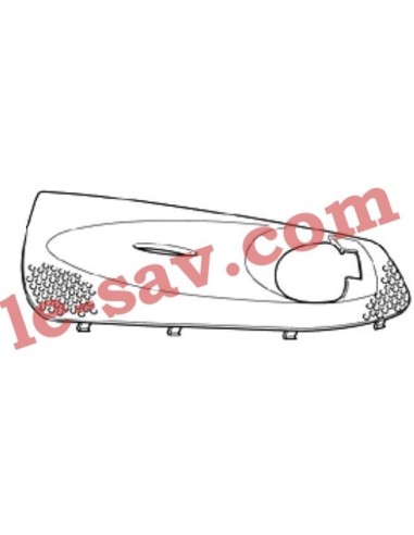 Grille de Purge pour Aspirateur VK130 Vorwerk