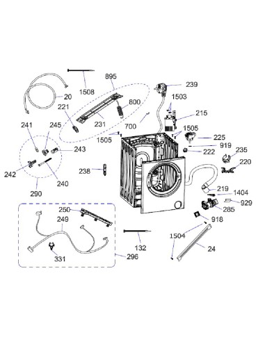Pompe  de  Vidange 50 hz Leili Alva pour...