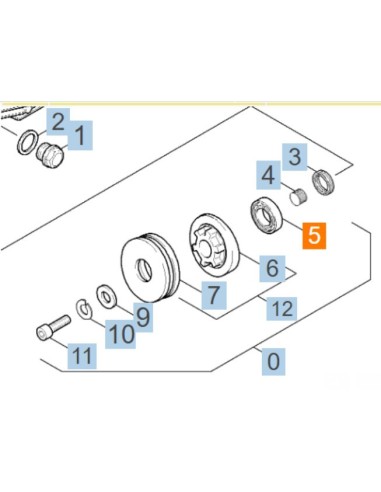 Roulement à Billes à Contact Oblique pour Nettoyeur Haute Pression KARCHER 