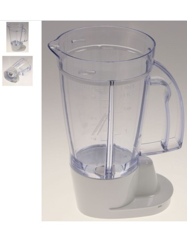 Bol Blender Blanc pour Robot Moulinex