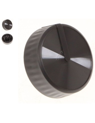 Bouton Commande Gris pour Robot Moulinex
