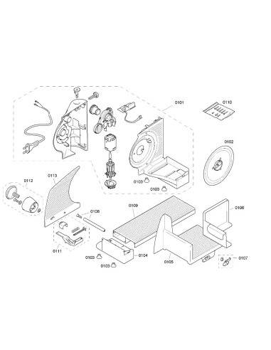 Couteau pour Trancheuse Bosch