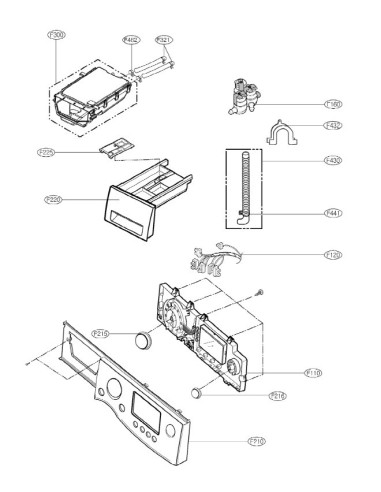 Electrovanne 2 Voies  2V Elbi pour Lave Linge LG