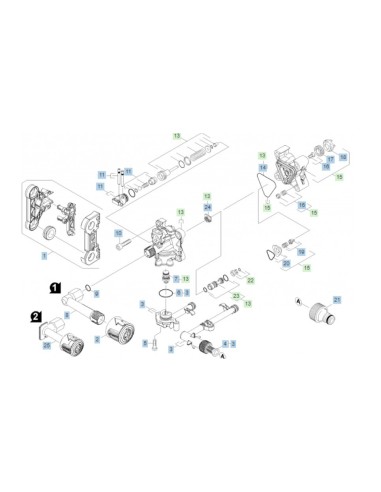 Connexion Compléte Connecteur Rapide pour Nettoyeur Haute Pression KARCHER