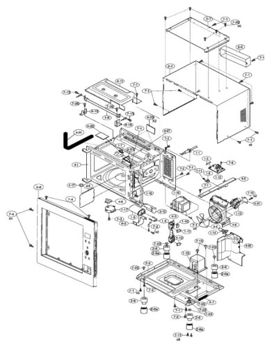 Transformateur pour Micro Ondes Electrolux