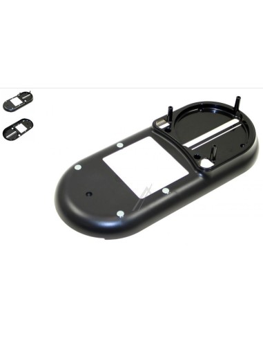Flasque Inférieur + Aimant x4 Noir pour Rapetout Fresh Express Cube Moulinex