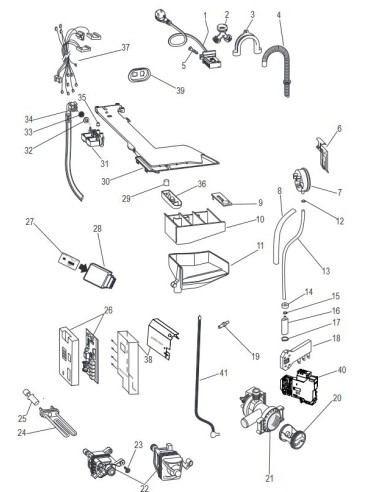 Moteur Collector Welling 850-1000 RMP pour...