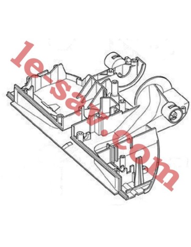 Châssis de la Brosse EB351 pour Aspirateur VK 131 Vorwerk