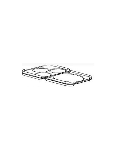 Demie Plaque Cuisson Crepe Mini pour Plancha RIVIERA & BAR