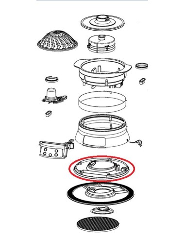Socle pour Cuiseur Vapeur STEAM UP MOULINEX