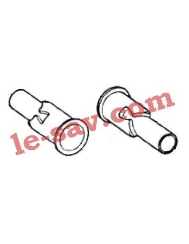 Fixation Cylindrique de la Brosse VTF733 pour Aspirateur VK 131 Vorwerk