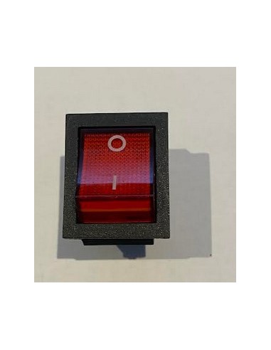 Interrupteur ON/OFF Rouge pour Stérilisateur ZJ-280TD  KITCHENCHEF