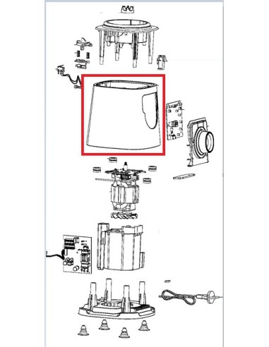 Corps pour Blender PERFECTMIX+ MOULINEX