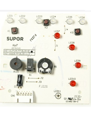 Carte Electronique Commande  pour Blender PERFECTMIX+ MOULINEX