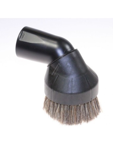 Brosse Ronde Synthétique Noire pour Aspirateur Nilfisk