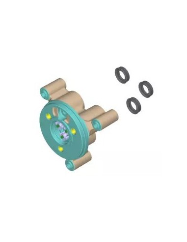 Culasse cpl. MS/TK37 pour Nettoyeur Haute Pression Kärcher