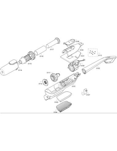 Accu pour Aspirateur BOSCH 