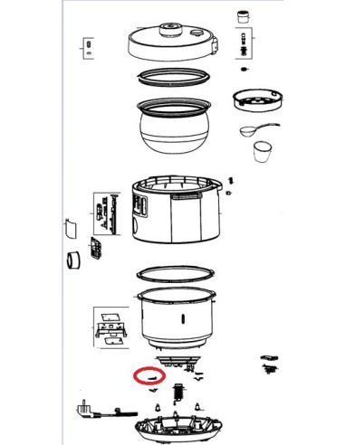 Bride Fusible pour Cuiseur Turbo Cuisine MOULINEX